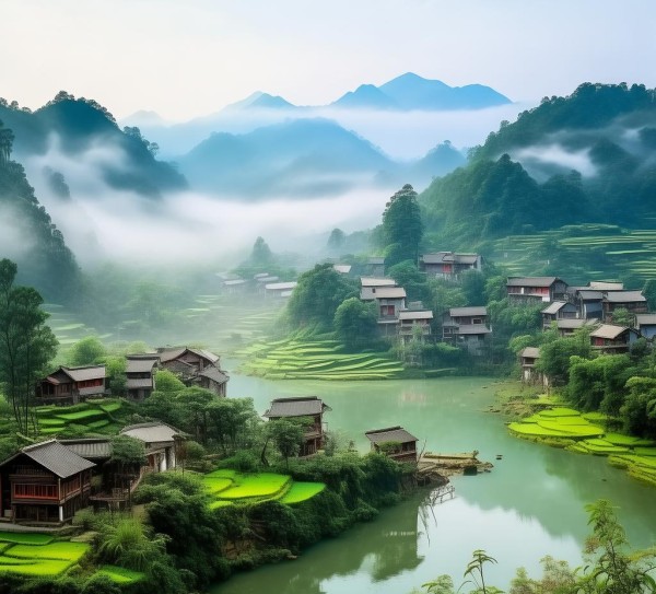 广西风光，画卷中的家乡美景,广西风光，画卷中的家乡美景,画卷,第1张