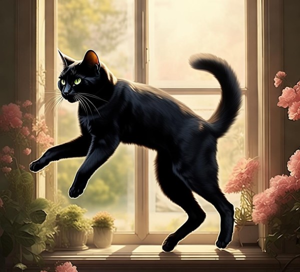 捕捉猫咪优雅瞬间，诗意盎然的动人语句集锦,捕捉猫咪优雅瞬间，诗意盎然的动人语句集锦,画卷,诗篇,微笑,第1张