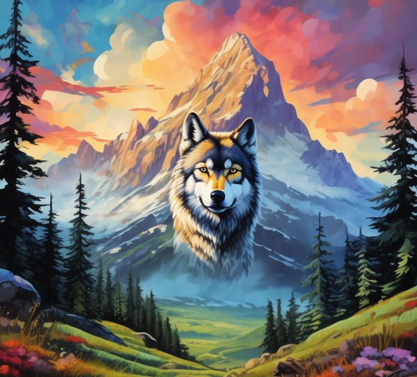 狼山自然奇观与画卷般的气候风景,狼山自然奇观与画卷般的气候风景,画卷,第1张
