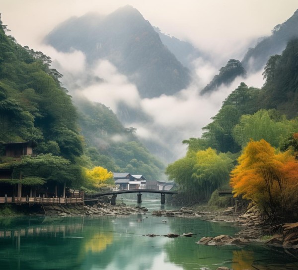 文登，诗意山水画卷中的世外桃源,文登，诗意山水画卷中的世外桃源,画卷,诗意,历史遗迹,第1张