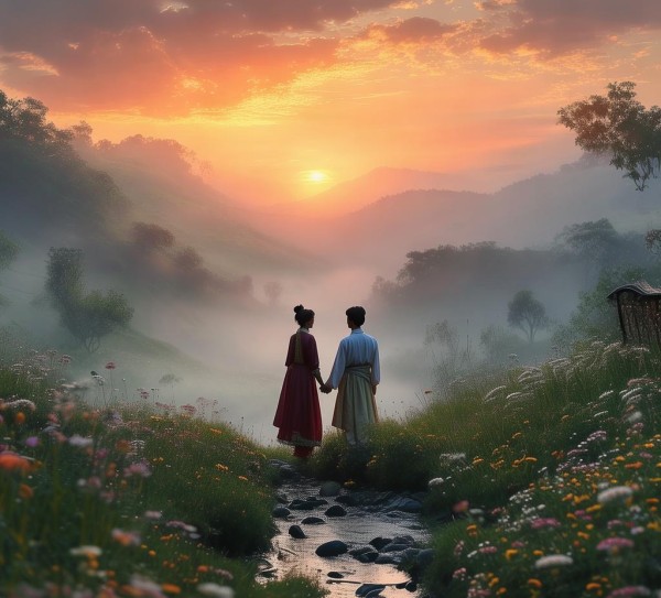 诗意画卷中的浪漫瞬间,诗意画卷中的浪漫瞬间,画卷,诗篇,天籁,第1张