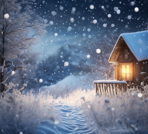 诗意雪舞，雪天画卷中的冬日童话,诗意雪舞，雪天画卷中的冬日童话,画卷,诗意,第1张