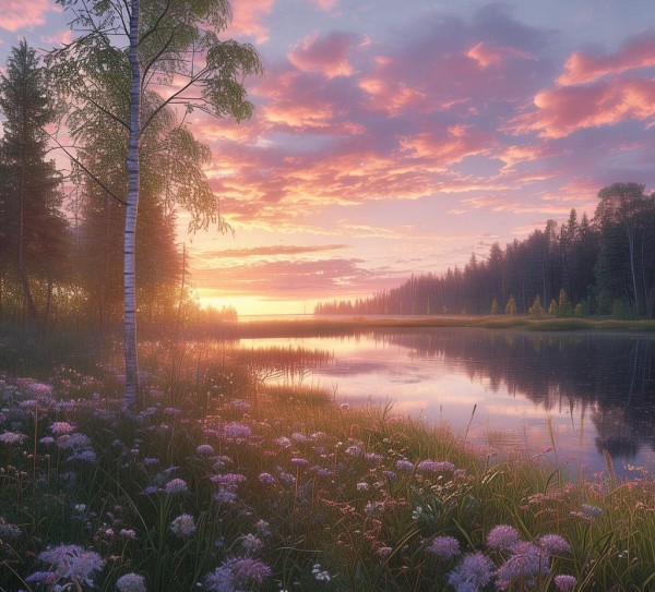 晨曦画卷，描绘早晨的宁静美景,晨曦画卷，描绘早晨的宁静美景,未来,画卷,诗篇,第1张