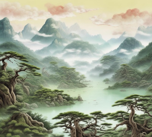 兴宁山水画卷，古韵流长的自然诗篇,兴宁山水画卷，古韵流长的自然诗篇,画卷,第1张