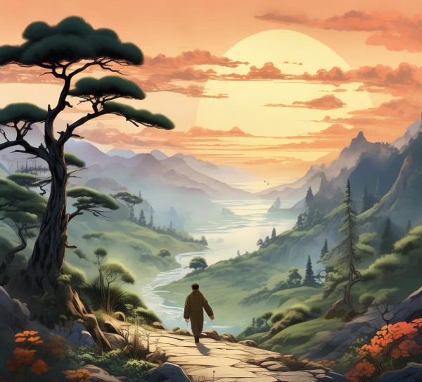 诗意漫步，山水画卷中的绝美风景句集,诗意漫步，山水画卷中的绝美风景句集,画卷,诗意,第1张