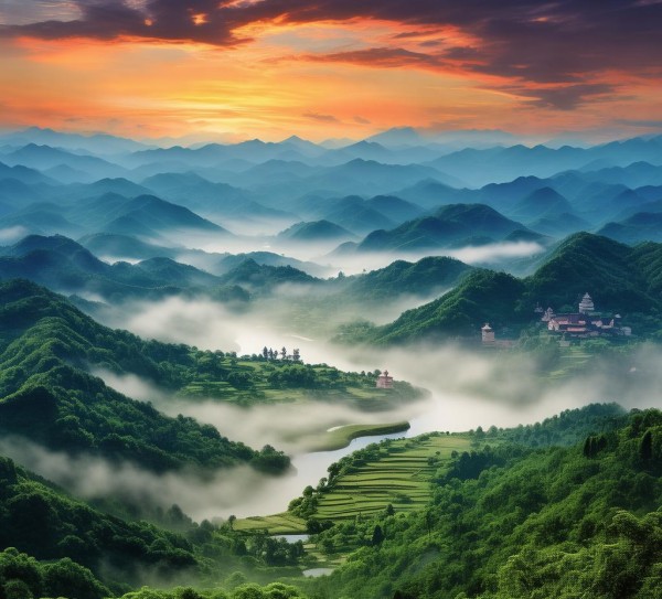 赣鄱大地自然画卷，探寻风景线奇观,赣鄱大地自然画卷，探寻风景线奇观,未来,画卷,风景线,第1张