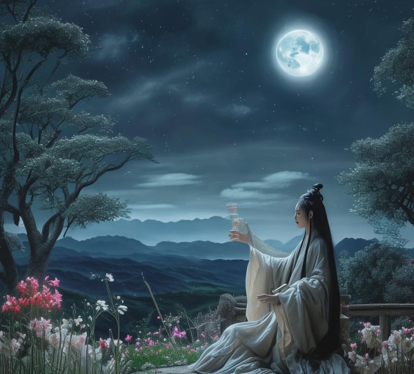 月下独酌，李白诗意人生之佳句赏析,月下独酌，李白诗意人生之佳句赏析,诗意,诗篇,风景线,第1张