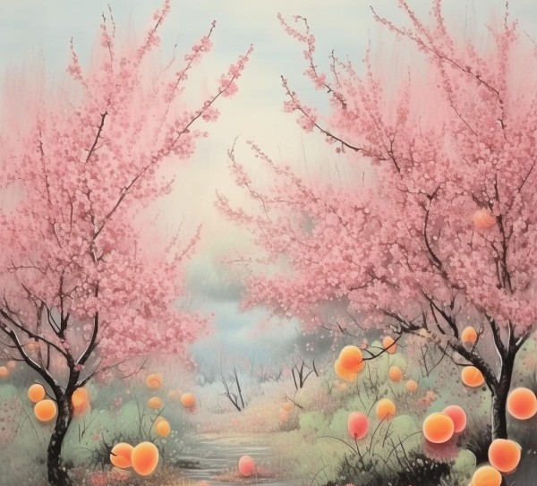 杏香画卷，杏子的魅力瞬间,杏香画卷，杏子的魅力瞬间,画卷,诗篇,第1张