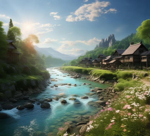 自然与人文的和谐乐章——佛岭探幽,自然与人文的和谐乐章——佛岭探幽,画卷,和谐,历史遗迹,第1张