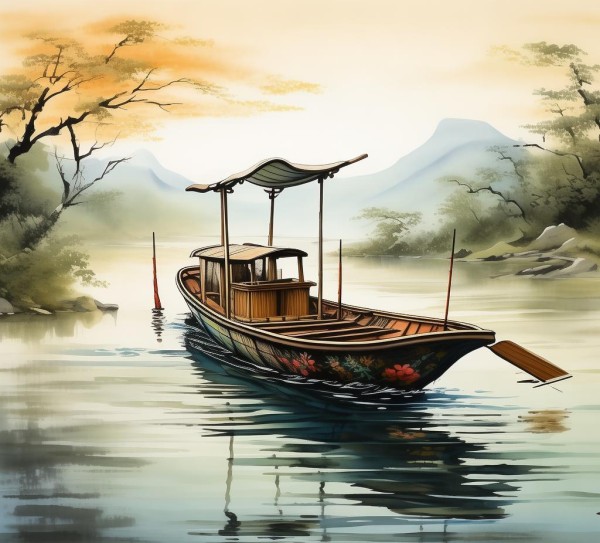 泛舟画卷，桨声悠扬的难忘之旅,泛舟画卷，桨声悠扬的难忘之旅,周末,诗意,生命,第1张