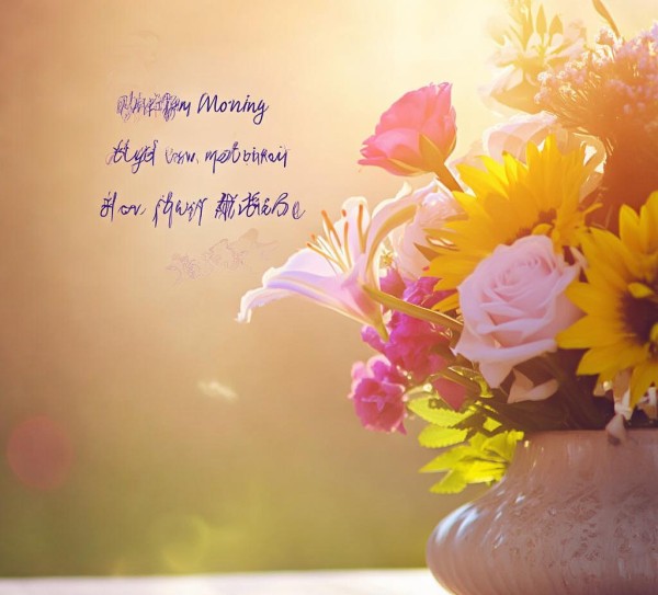 早安花语，唤醒清晨美好心情的正能量祝福,早安花语，唤醒清晨美好心情的正能量祝福,未来,正能量,微笑,第1张