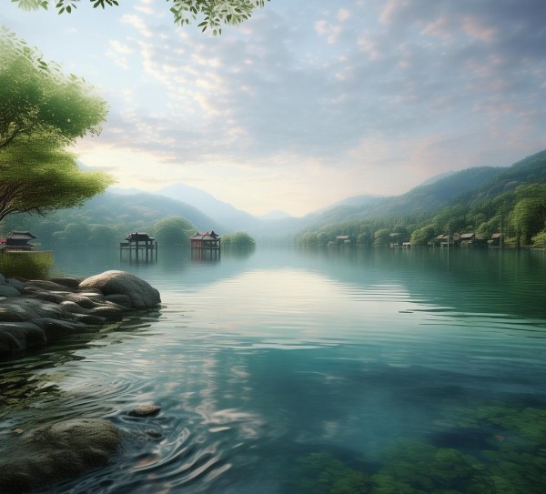 平湖东湖，流动山水画卷中的宁静之地,平湖东湖，流动山水画卷中的宁静之地,画卷,风采,第1张